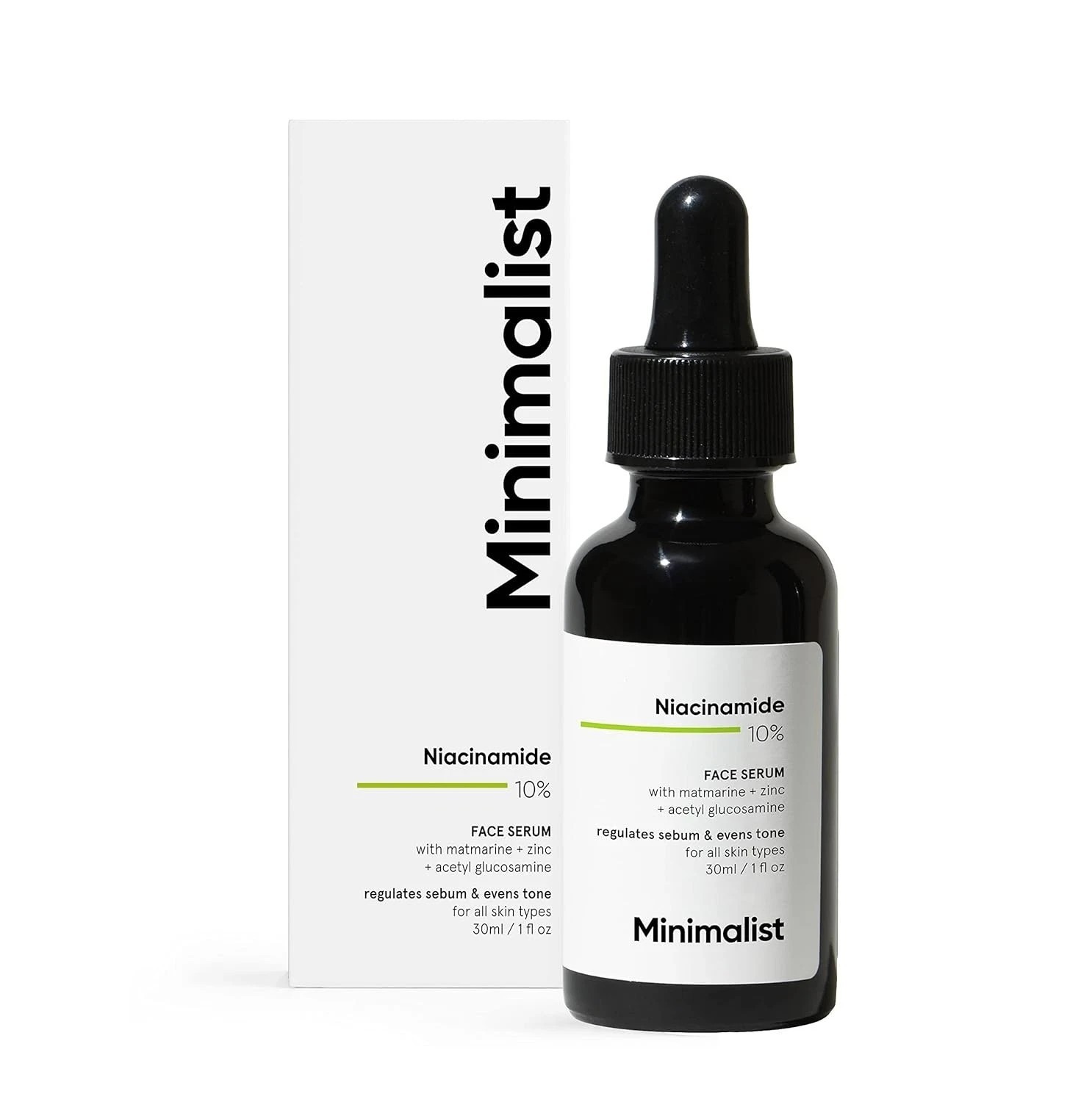 Minimalist 10% Niacinamide Face Serum For Nourishing Skin 30ml