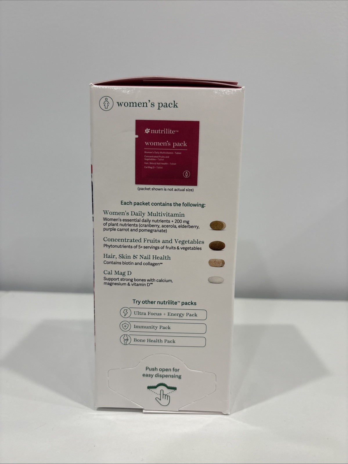 Nutrilite Women’s Pack 30 Packets Exp 06/2027