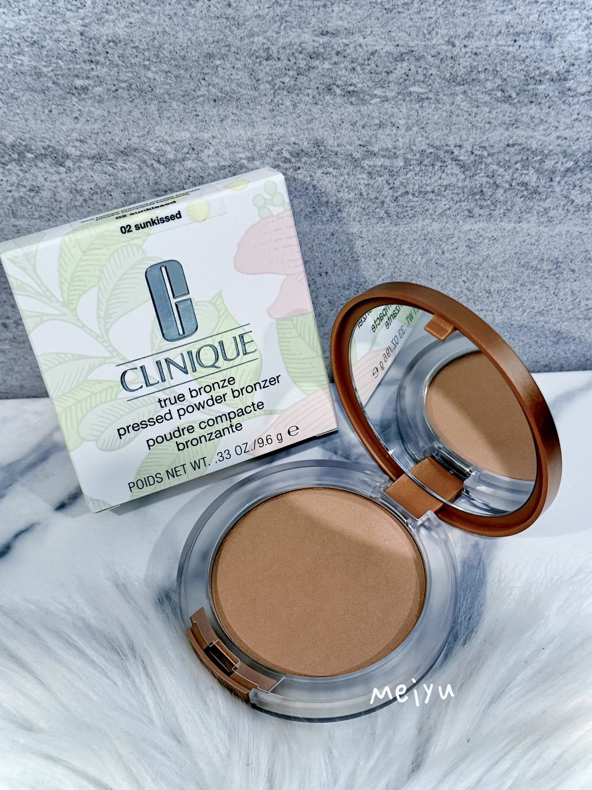 Clinique True Bronze Pressed Powder Bronzer, 02 Sunkissed, .33oz/9.6g,New In Box