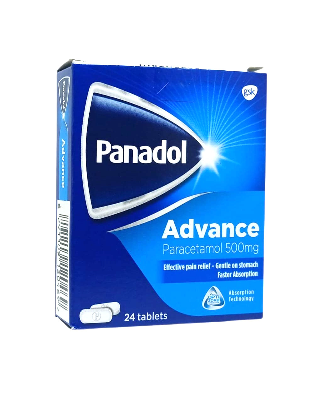 Panadol Advance, Effective Pain Relief, Gentle, Faster Absorbed – (24 Tablets)