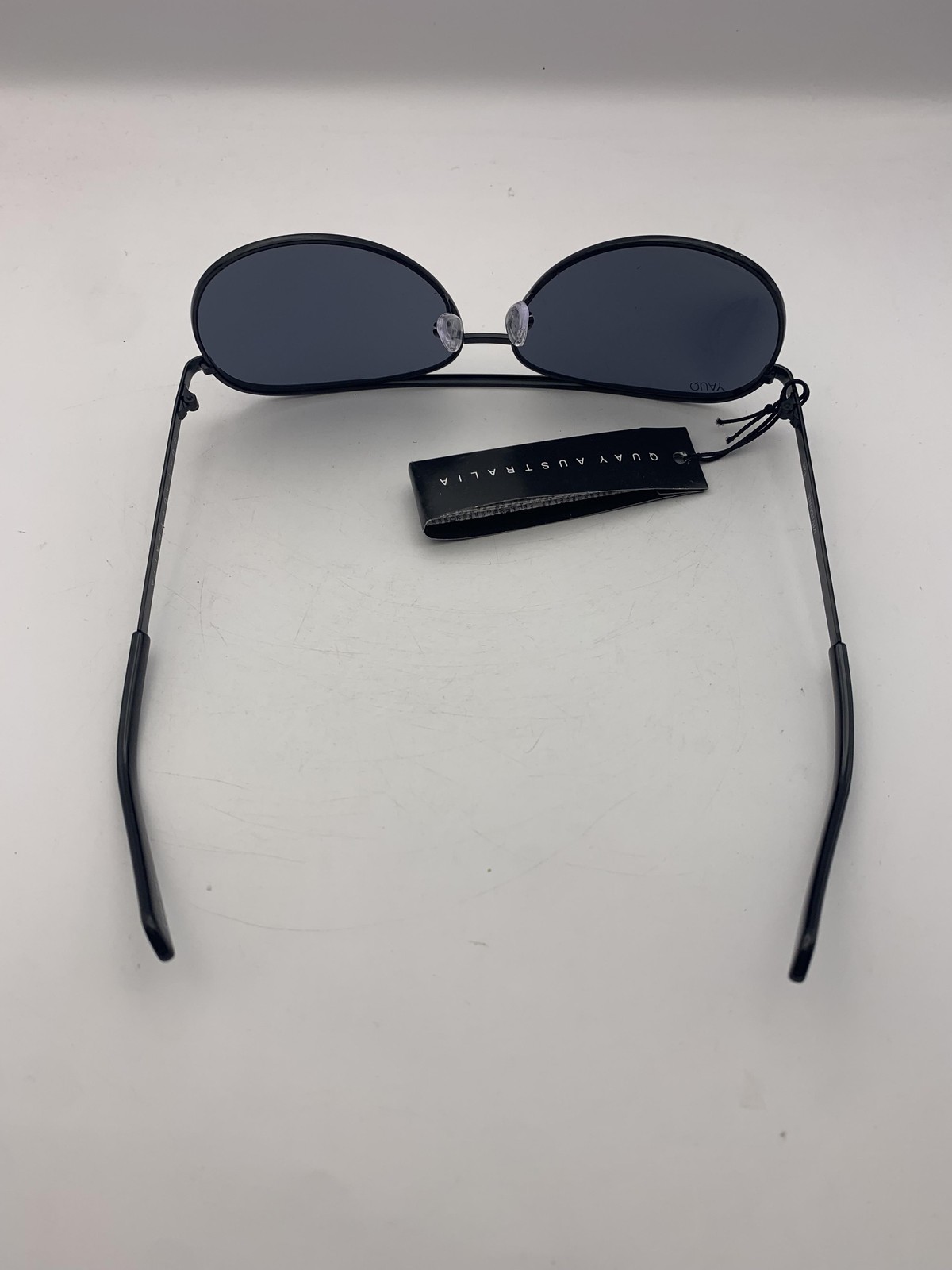 Quay Australia Eyeglasses VIVIENNE 126 Black Aviator Full Rim Metal Womens