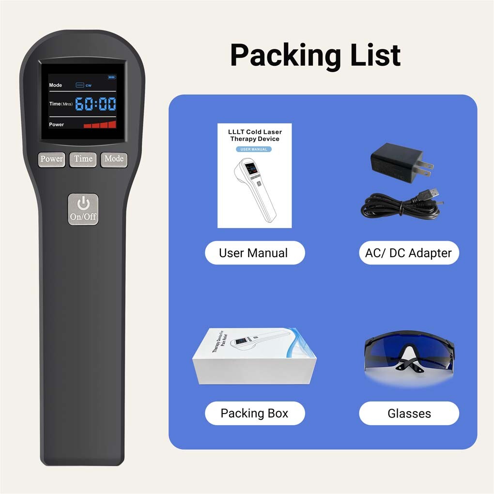 Pain Management Laser Therapy LLLT Device for Arthritis Back & Joint Pain 880mW