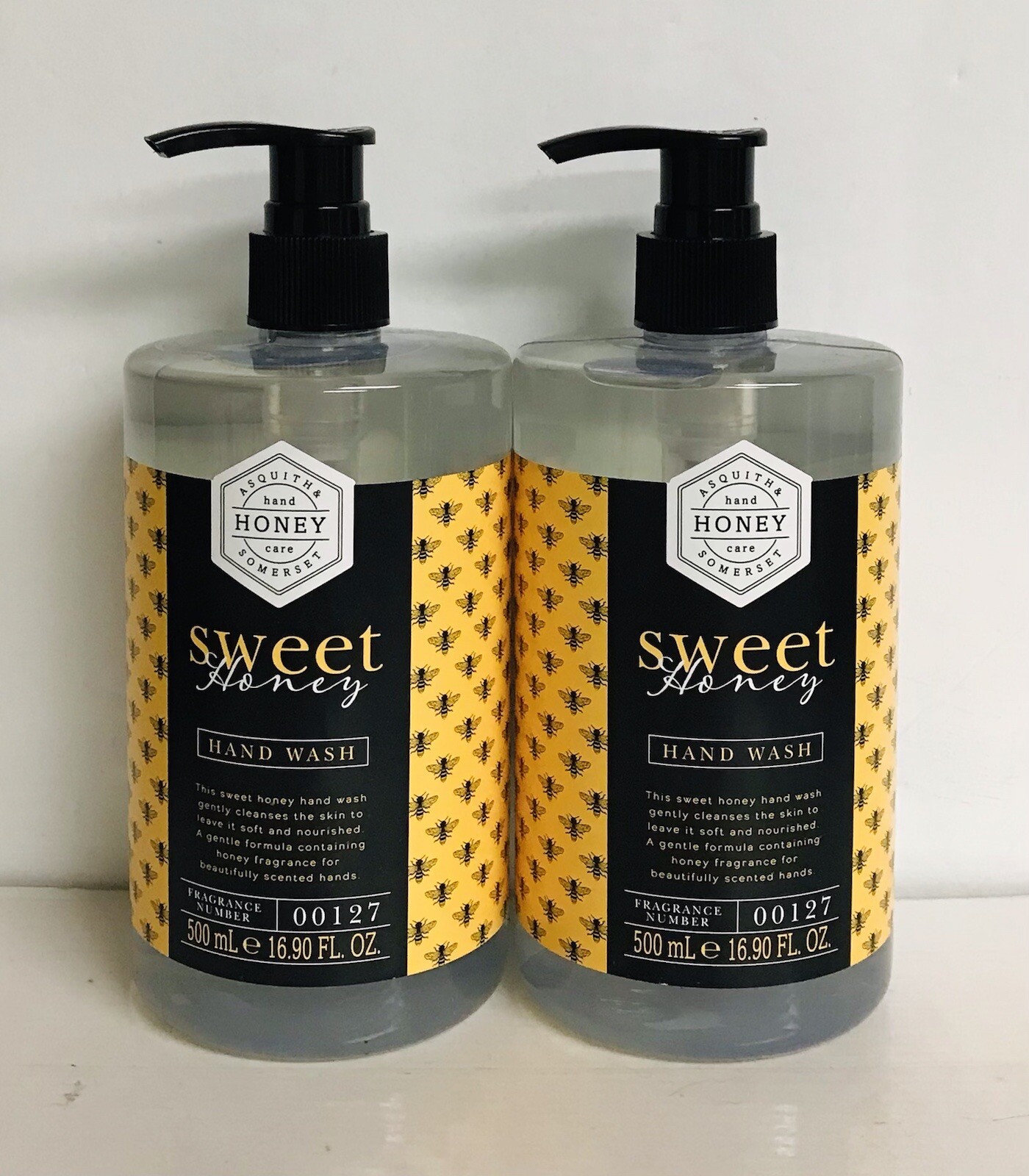 2 Bottles Sweet Honey Moisturizing & Nourishing Hand Soap 16.9 fl oz Each