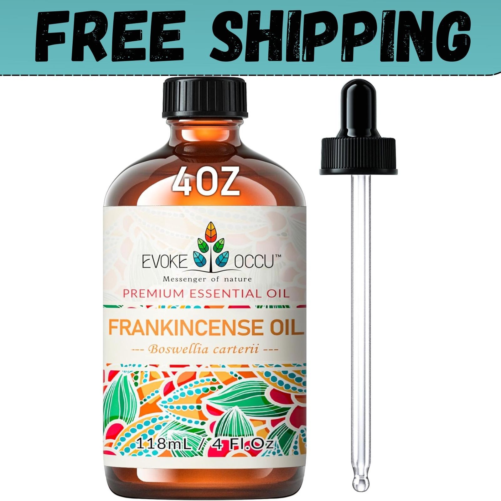 Frankincense Essential Oil Huge 4 Fl Oz 100% Pure and Natural