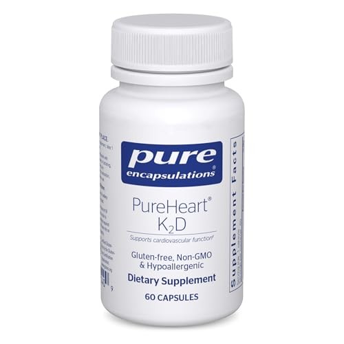Pure Encapsulations PureHeart K2D – Heart Health Supplement* – with Vitamin K2