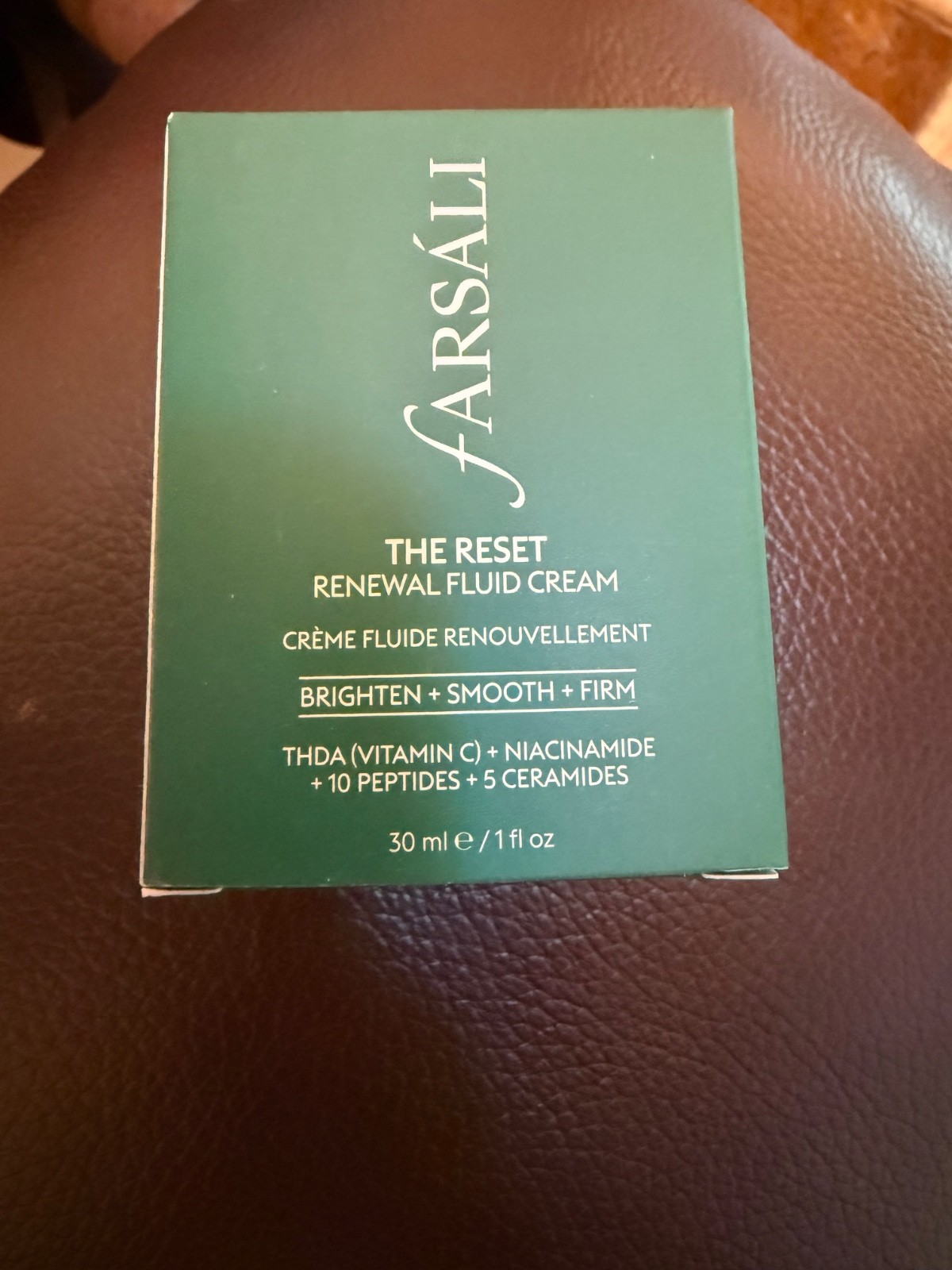 Farsali The Reset Renewal Fluid Cream Full Size 1 fl oz/ 30 mL