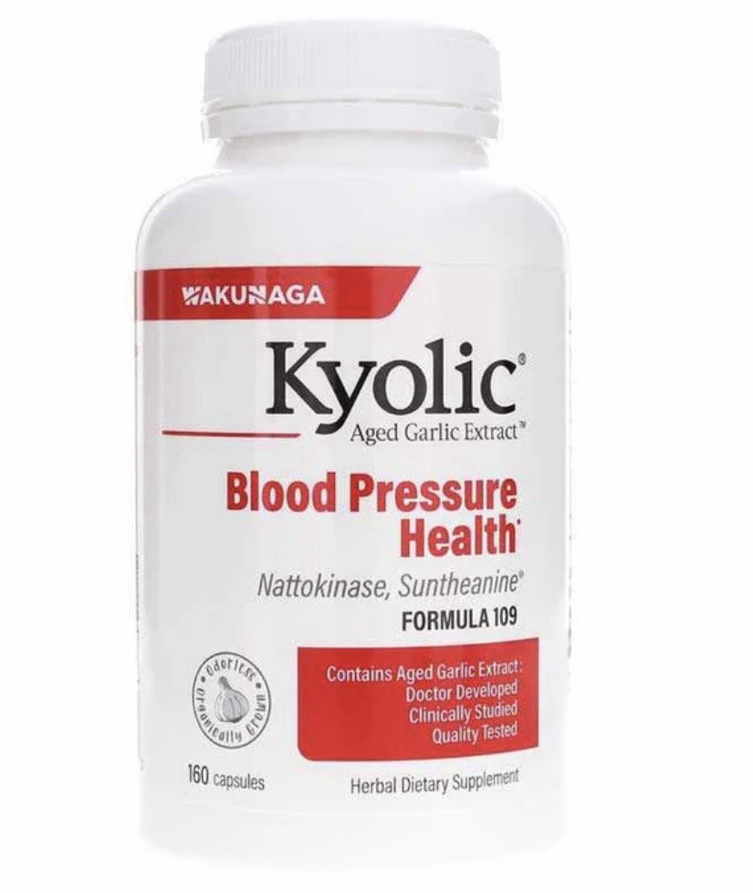 Kyolic Aged Garlic Extract Blood Pressure Health Capsules ❤️ – 160 Caps NEW