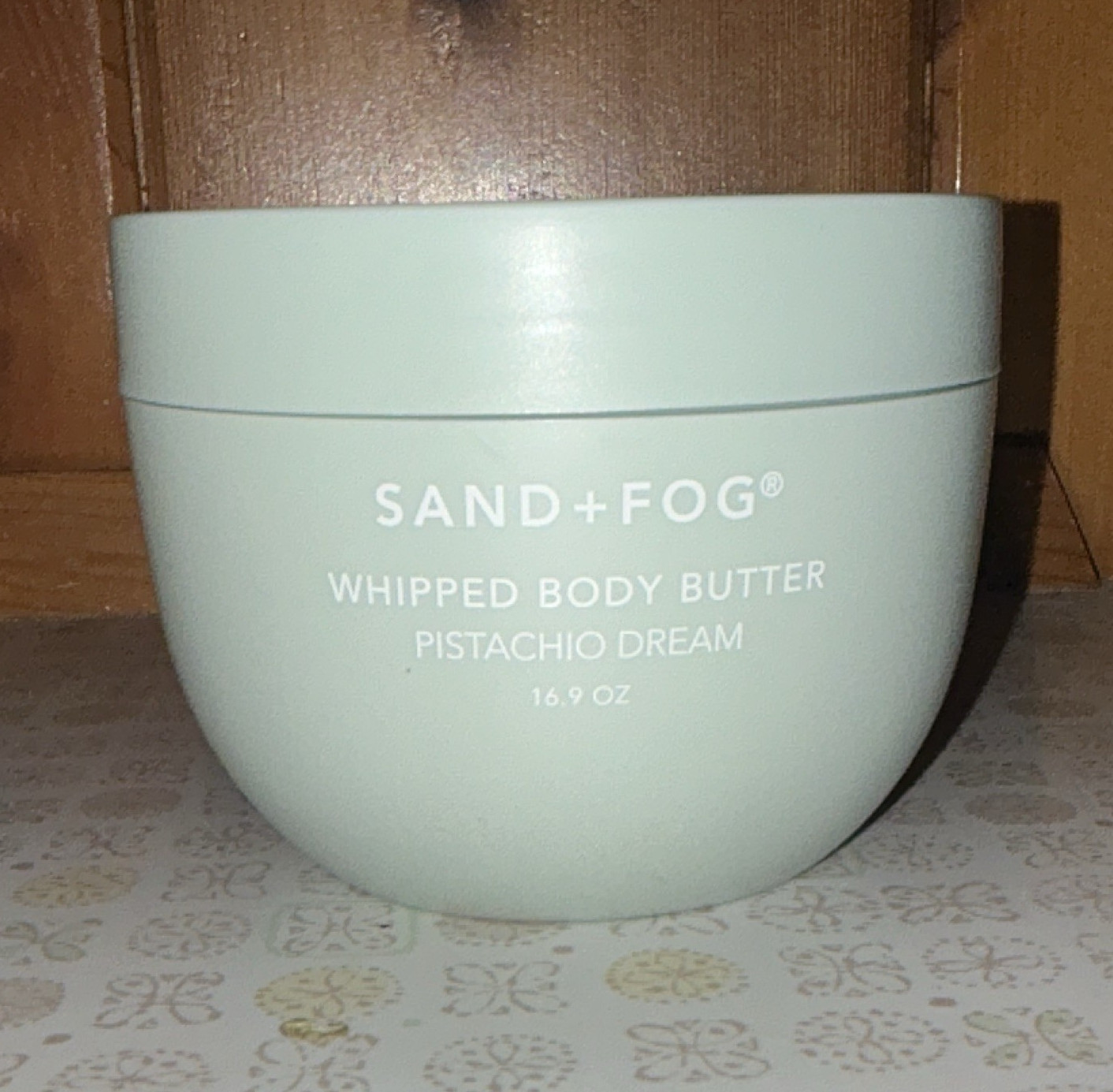 SAND+FOG Pistachio Dream Whipped Body Butter Alcohol-Free 16.9 oz