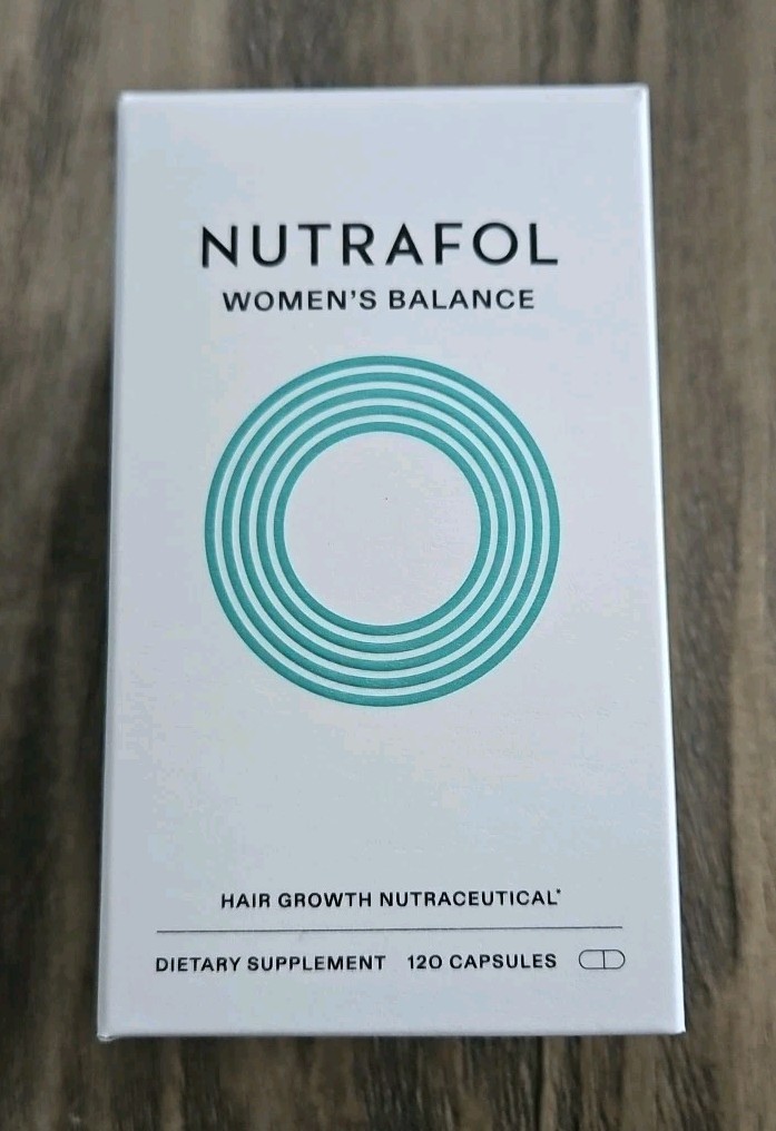 Nutrafol Women’s Balance Hair Growth Supplement 120 Count Exp 06/27