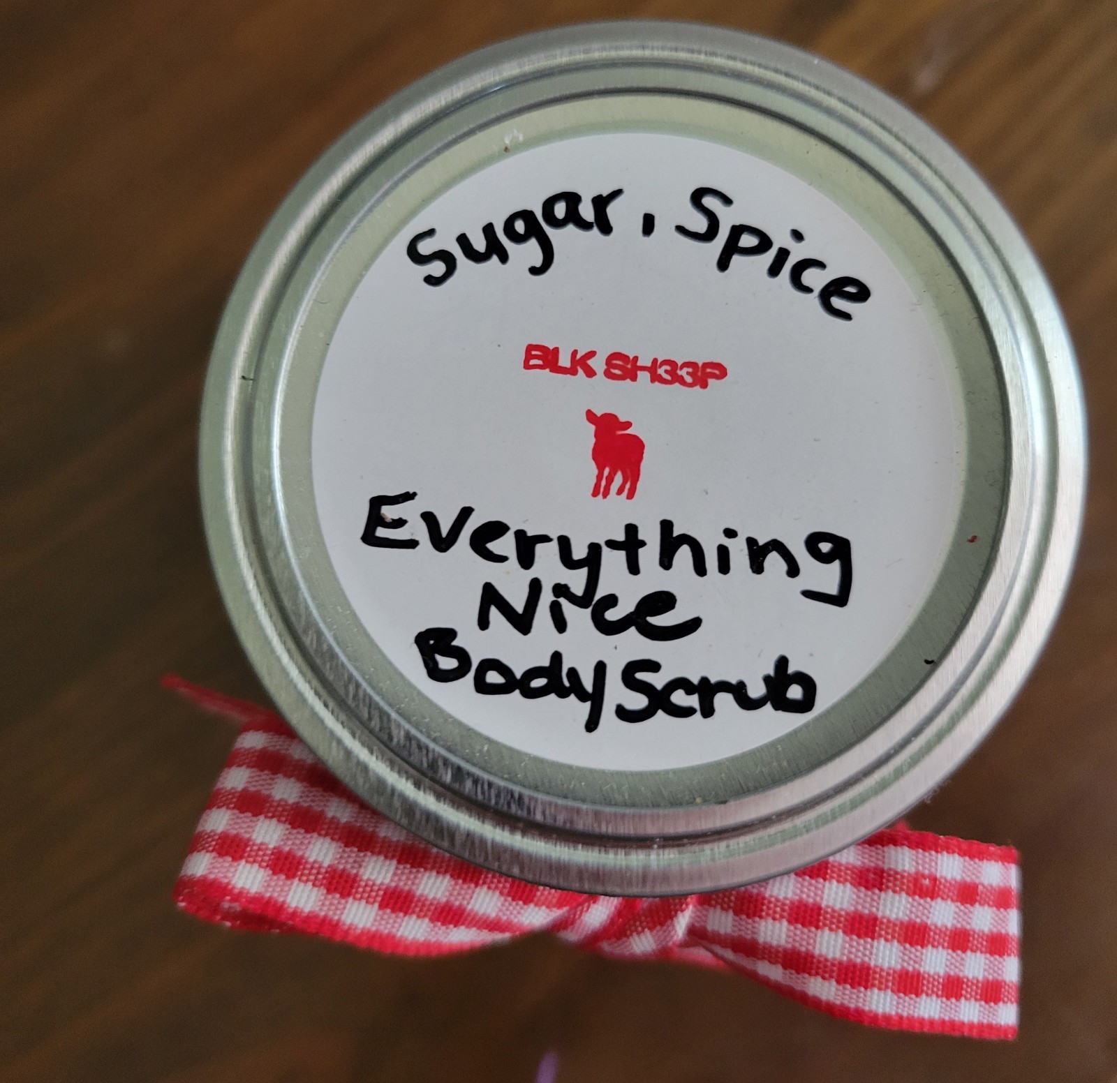 Sugar & Spice & Everything Nice Sugar Scrub 16 oz Jar Bath and Body Scrub New