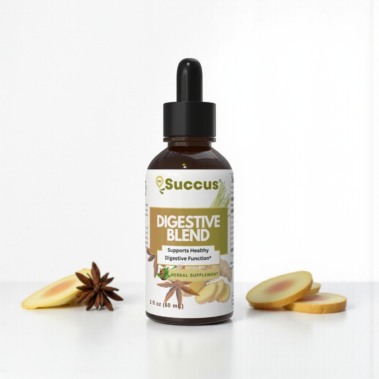 Digestive Blend Tincture – Herbal Extract – Natural Wellness
