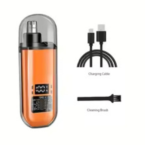 Nose Ear Hair Trimmer for Men USB-C Rechargeable Portable Grooming Kit Compact