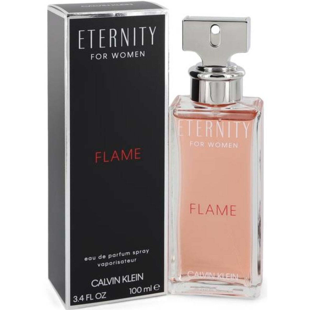 ETERNITY FLAME by Calvin Klein 3.3 / 3.4 oz EDP Perfume For Women New in Box