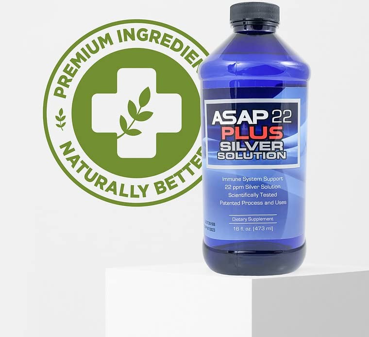 American Biotech Labs – ASAP 22 Plus Silver Solution – Immune System Support,…
