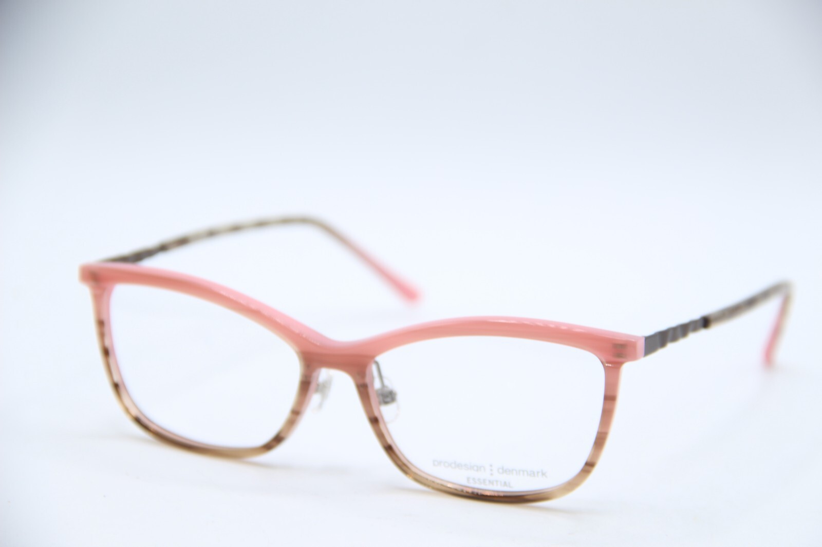 NEW PRODESIGN DENMARK 3651-1 C. 4244 PINK BROWN AUTHENTIC FRAME EYEGLASSES 53-15