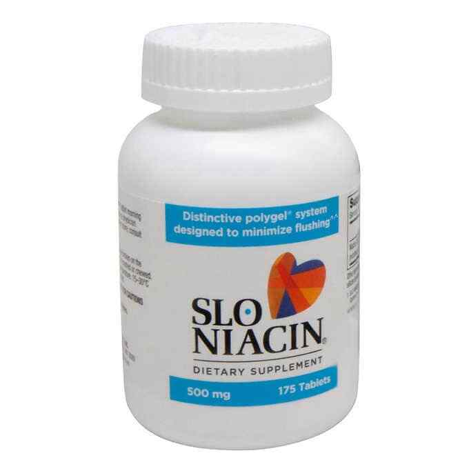 Slo-Niacin 500mg 175 Ct Controlled Release for Good Cholesterol