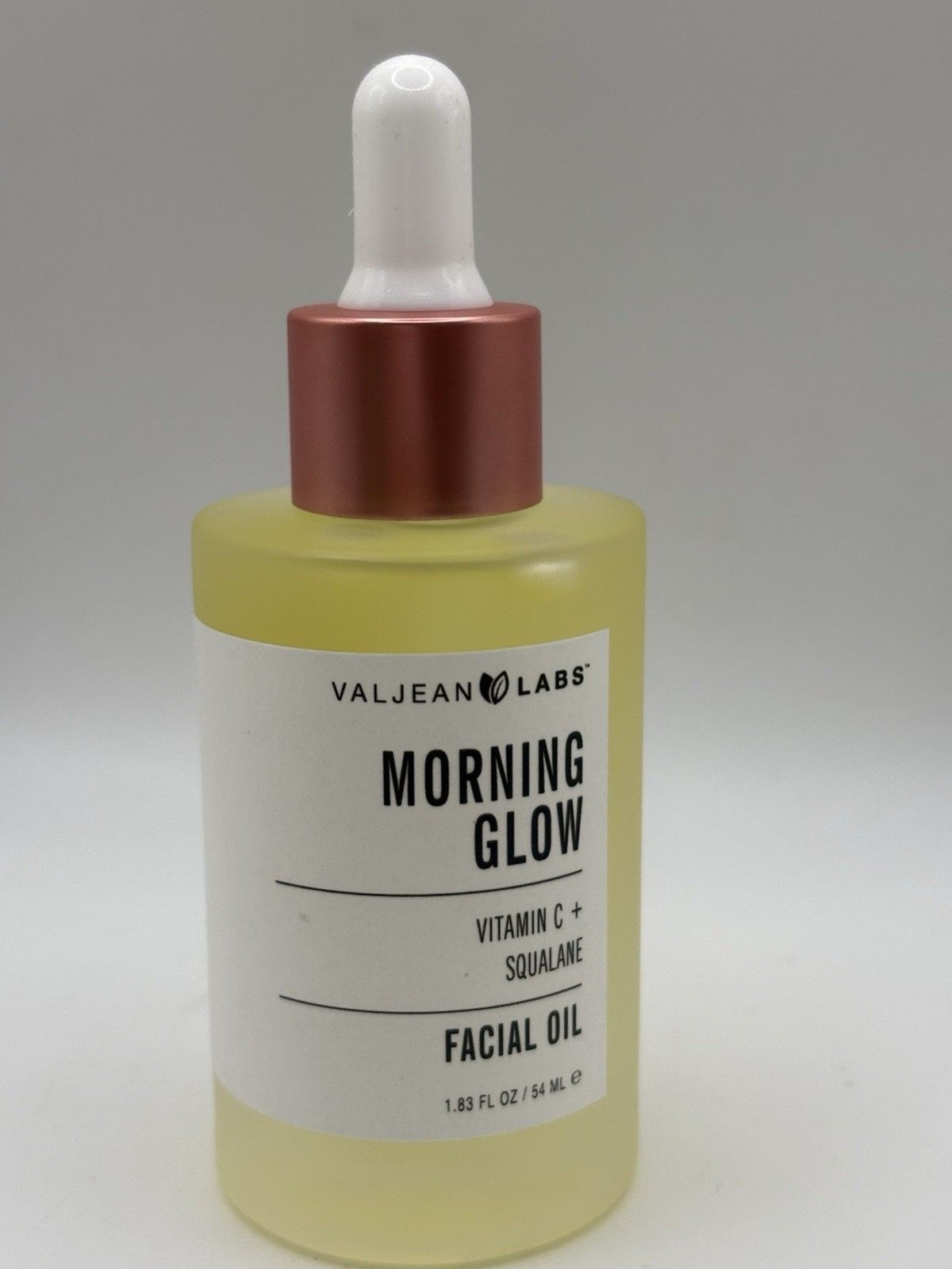 Valjean Labs Morning Glow Vitamin C +Squalane Facial Oil 1.83 fl New