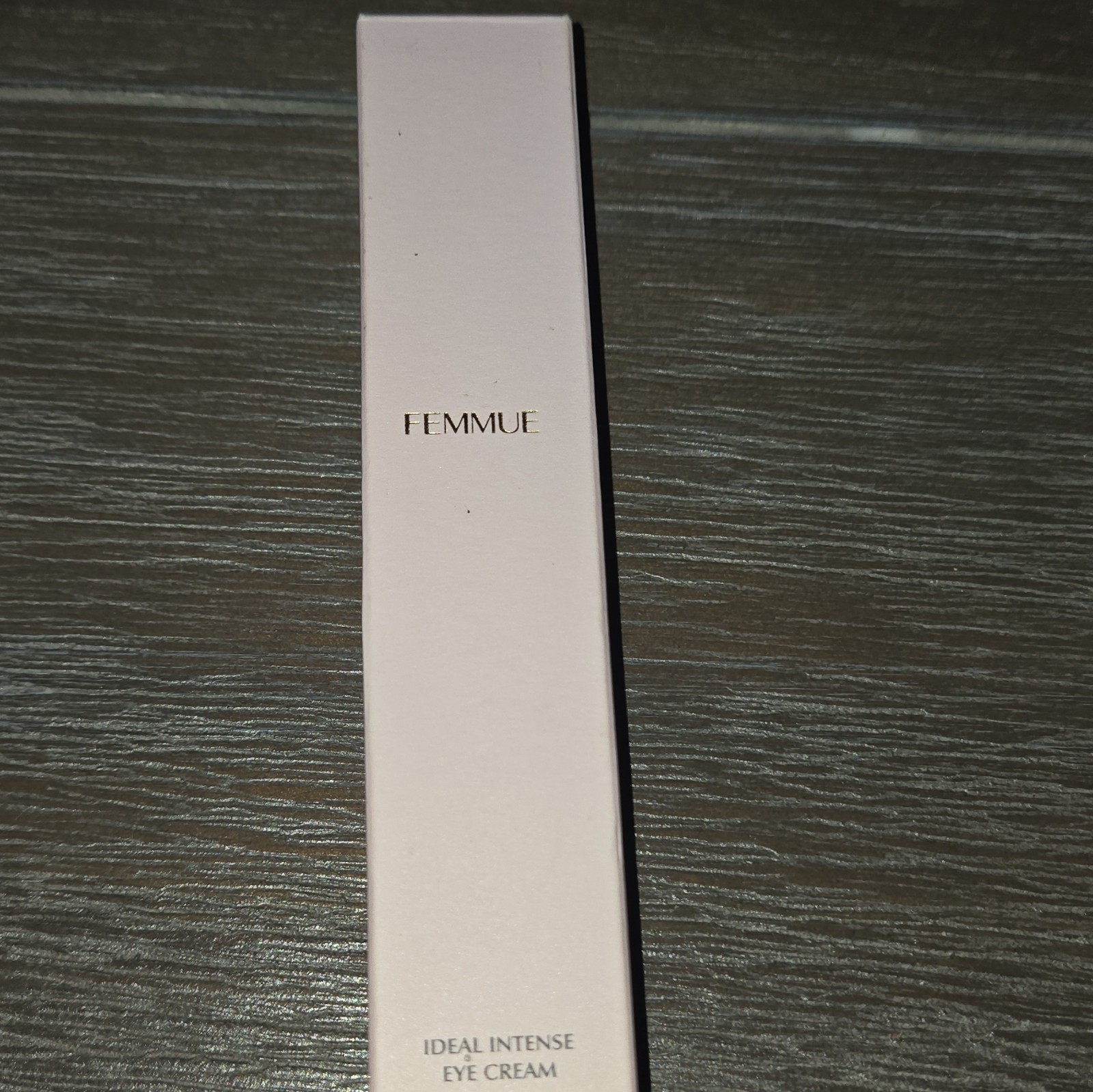 FEMMUE Ideal Intense Eye Cream 0.7 oz Under Eye Adenosine HA Exp 2027-04-11