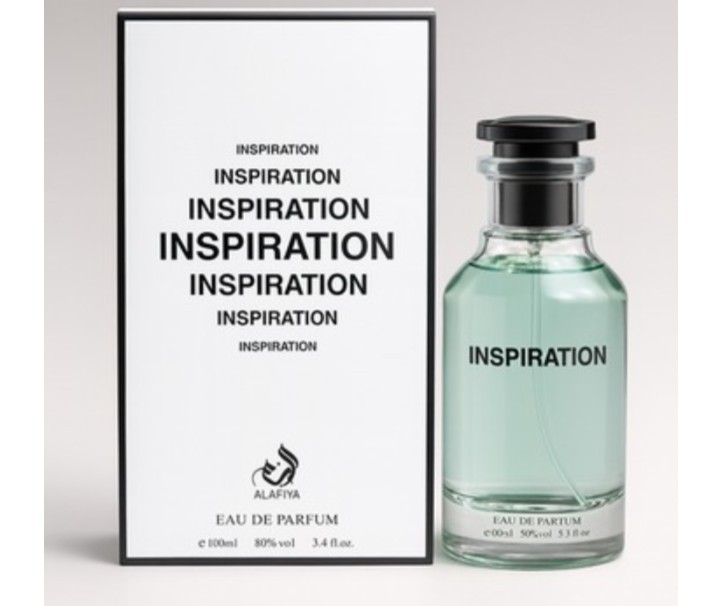 ALAFIYA Inspiration Eau de Parfum Spray 3.4 fl oz / 100 ml.*For Men*Made in UAE*