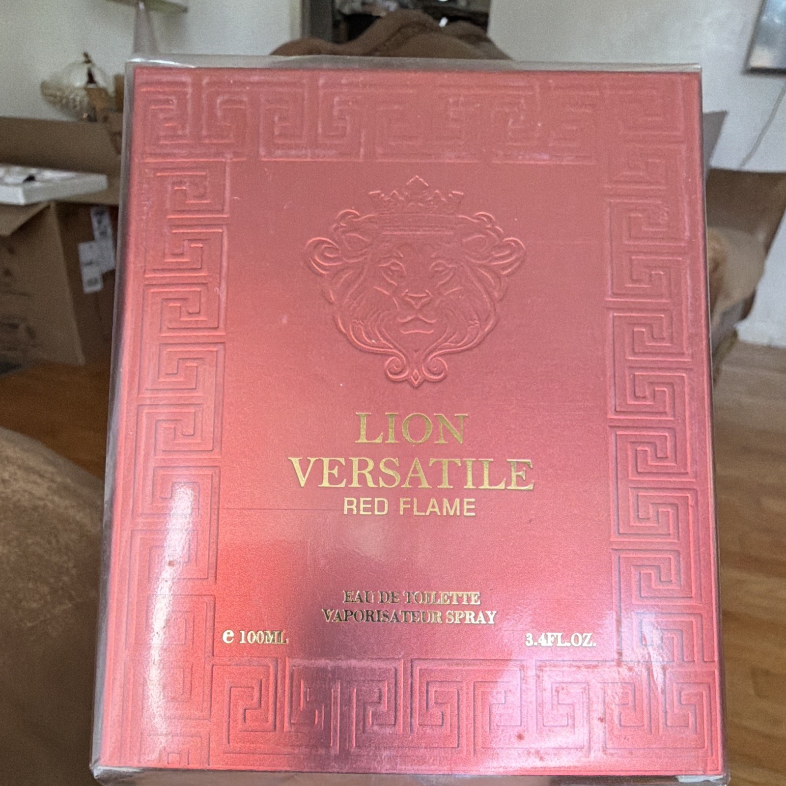 Lion Versatile Red Flame Eau de Toilette Spray, Regular Size 3.4 fl oz