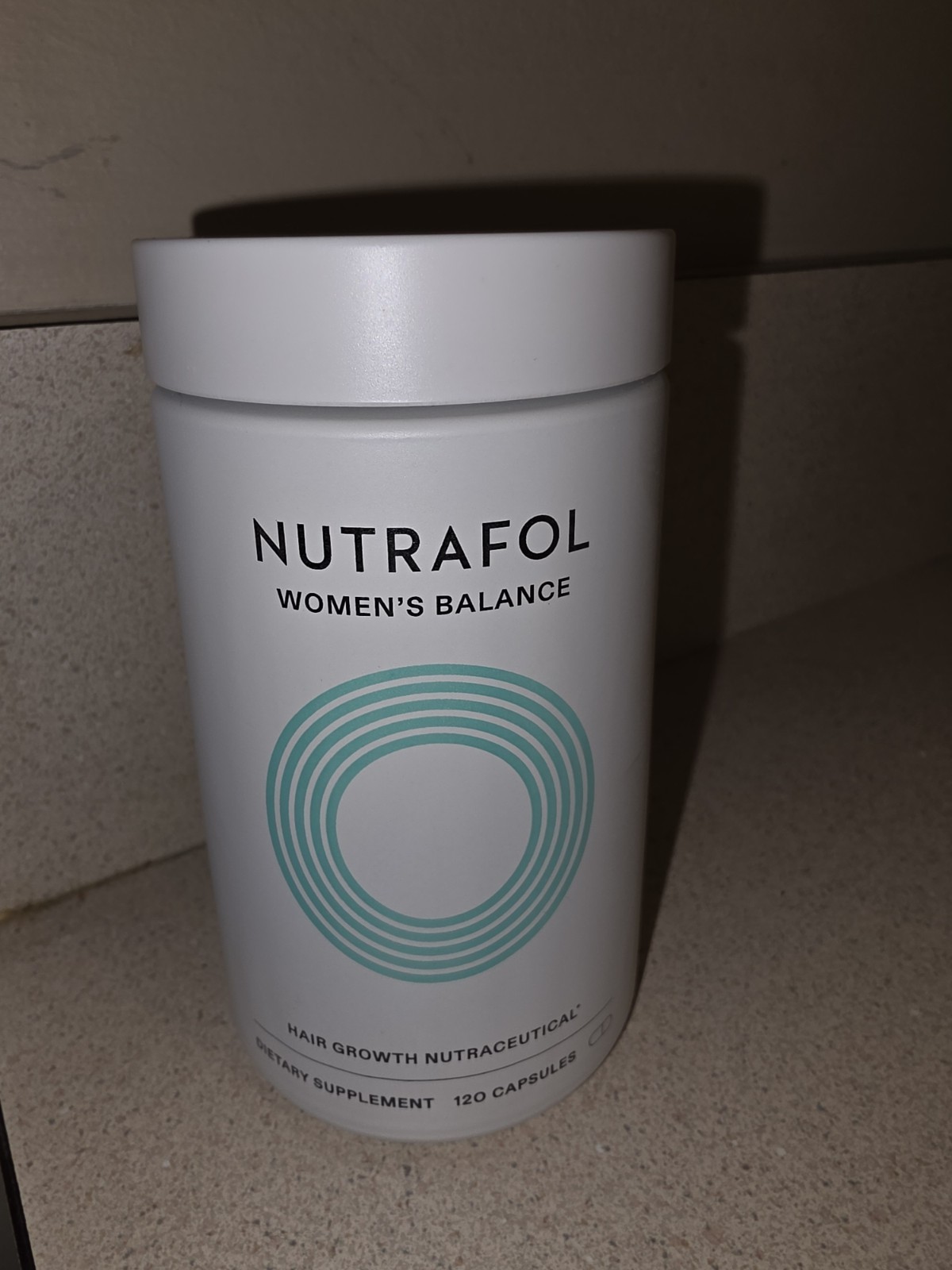 Nutrafol Women’s Balance Hair Growth Supplement, Gluten-Free, 120 Capsules