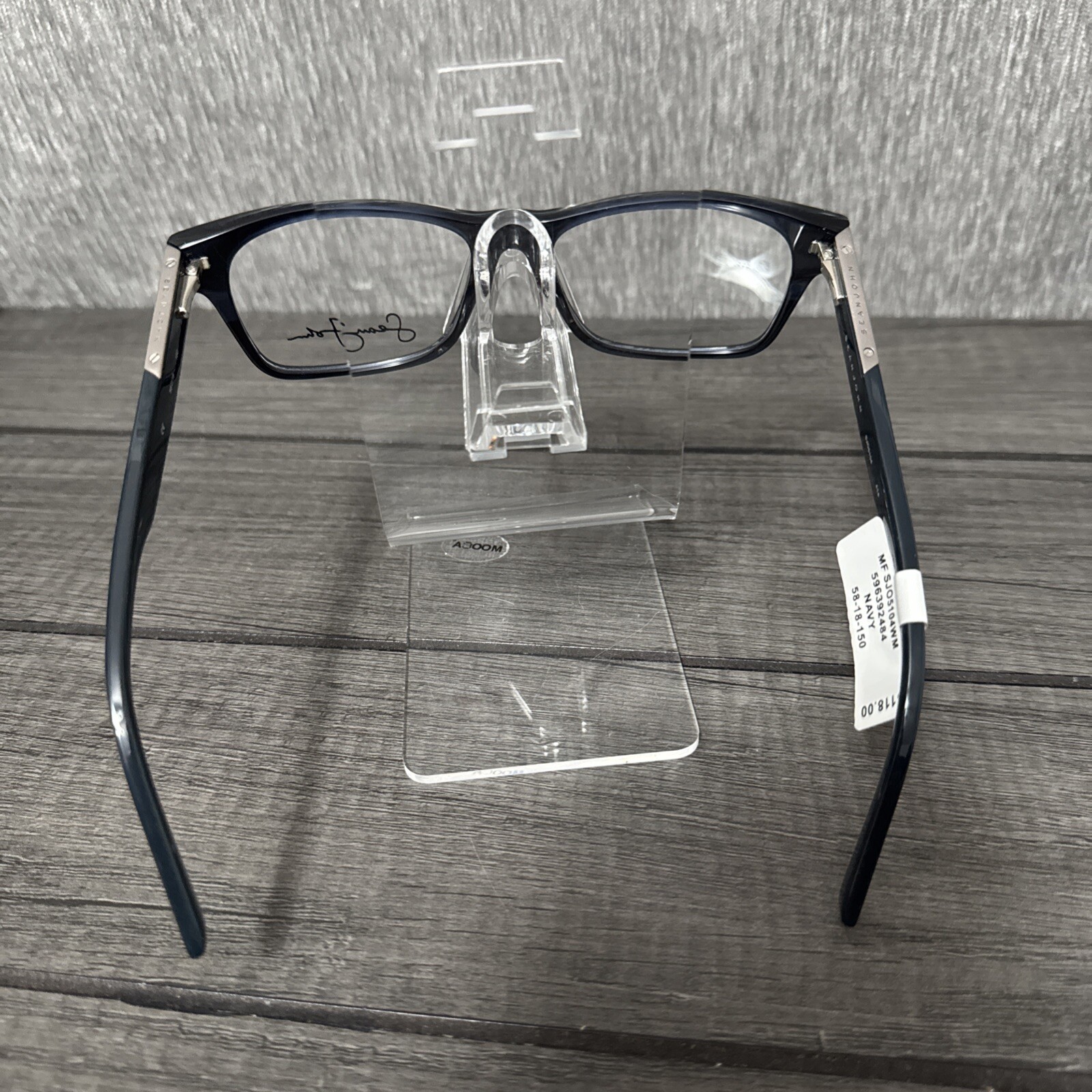 Sean John SJO 5104 414 Navy Eyeglass Frames 58 18 150