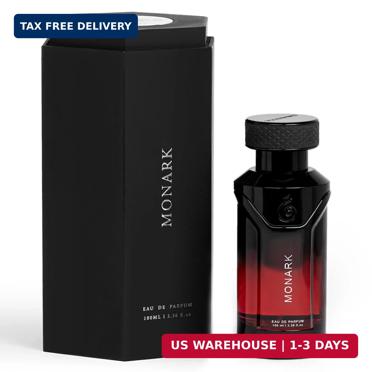 EMBAROUGE Monark | Eau de Parfum | Woody • Spicy • Gourmand | Fragrance for Men