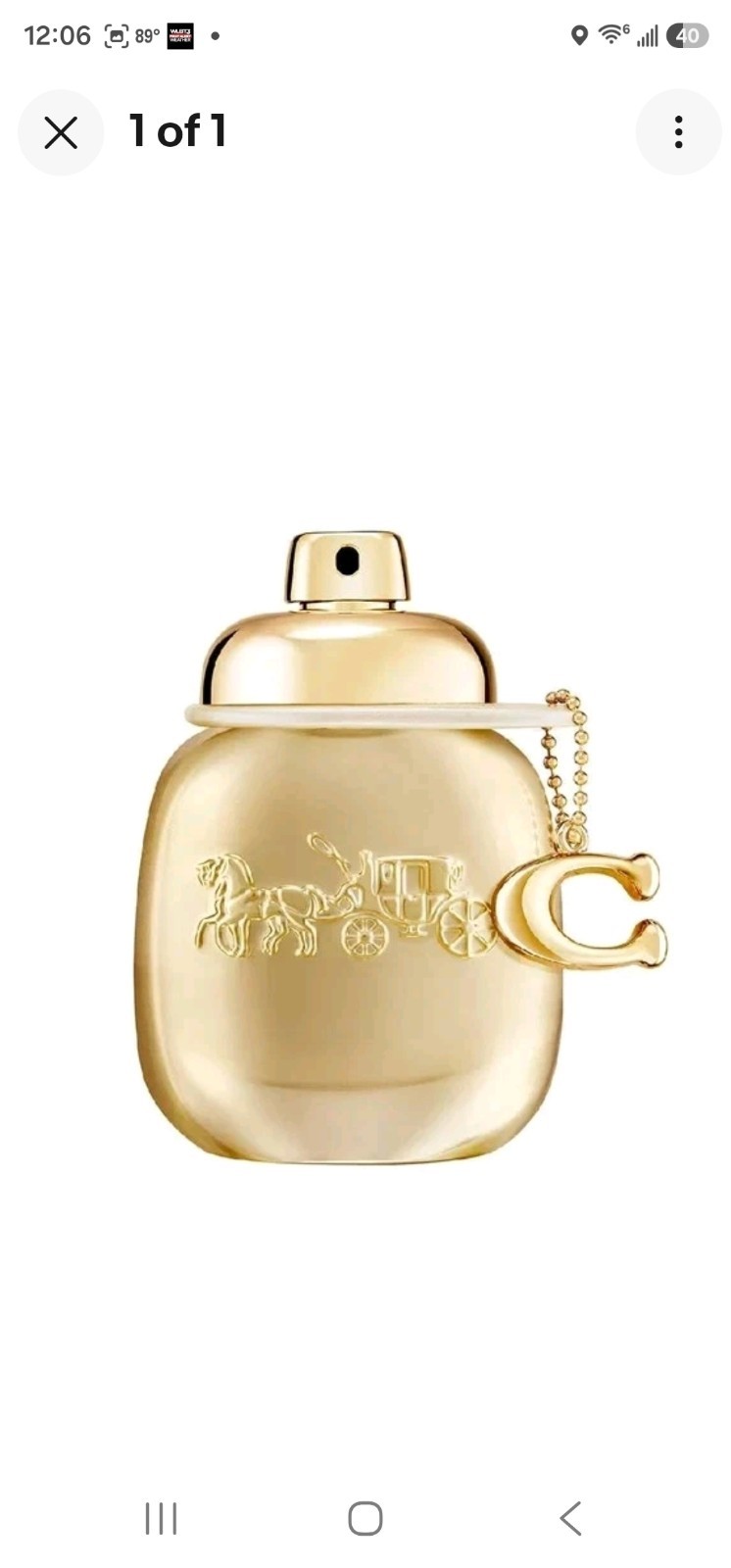 Coach GOLD by Coach 1 oz / 30 ml Parfum Spray for Women