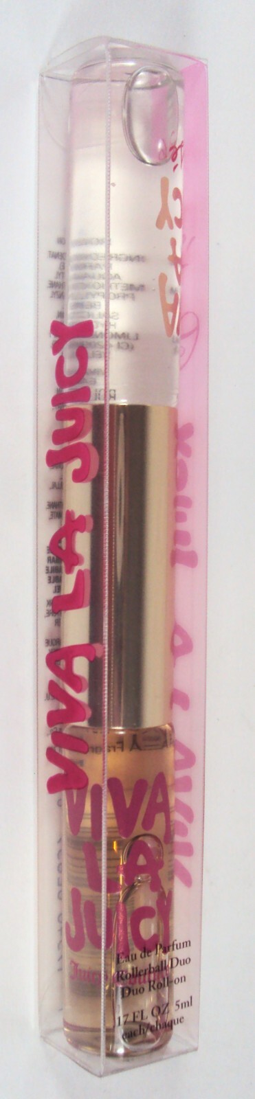 Viva La Juicy Rose + Viva La Juicy EDP Rollerball Duo .17oz / 5ml Each NEW