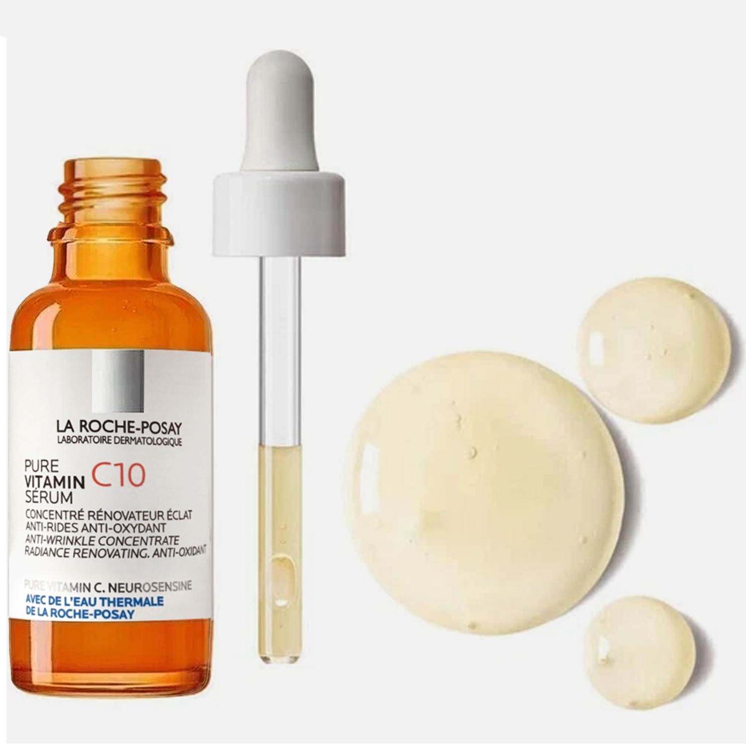 La Roche Posay 10% PURE VITAMIN C SERUM C10 Anti-Wrinkle Concentrate 30ml