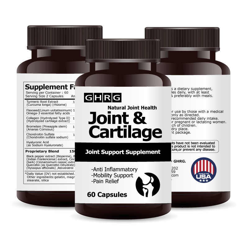 Joint & Cartilage Supplement, Anti Inflammatory, Mobility Support, Pain Relief