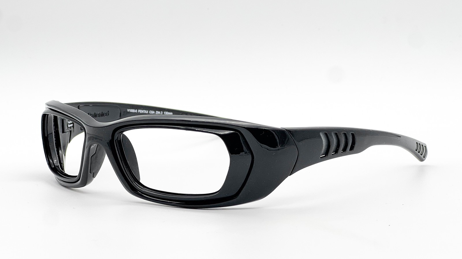 NEW PENTAX V1000-6 BLACK SAFETY AUTHENTIC EYEGLASSES 52-18