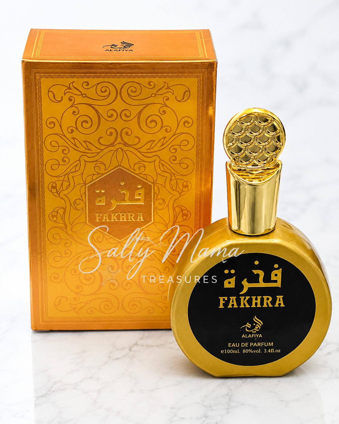 Alafiya Fakhra Eau de Parfum 100ml 3.4oz Spray NIB Sealed Made in UAE