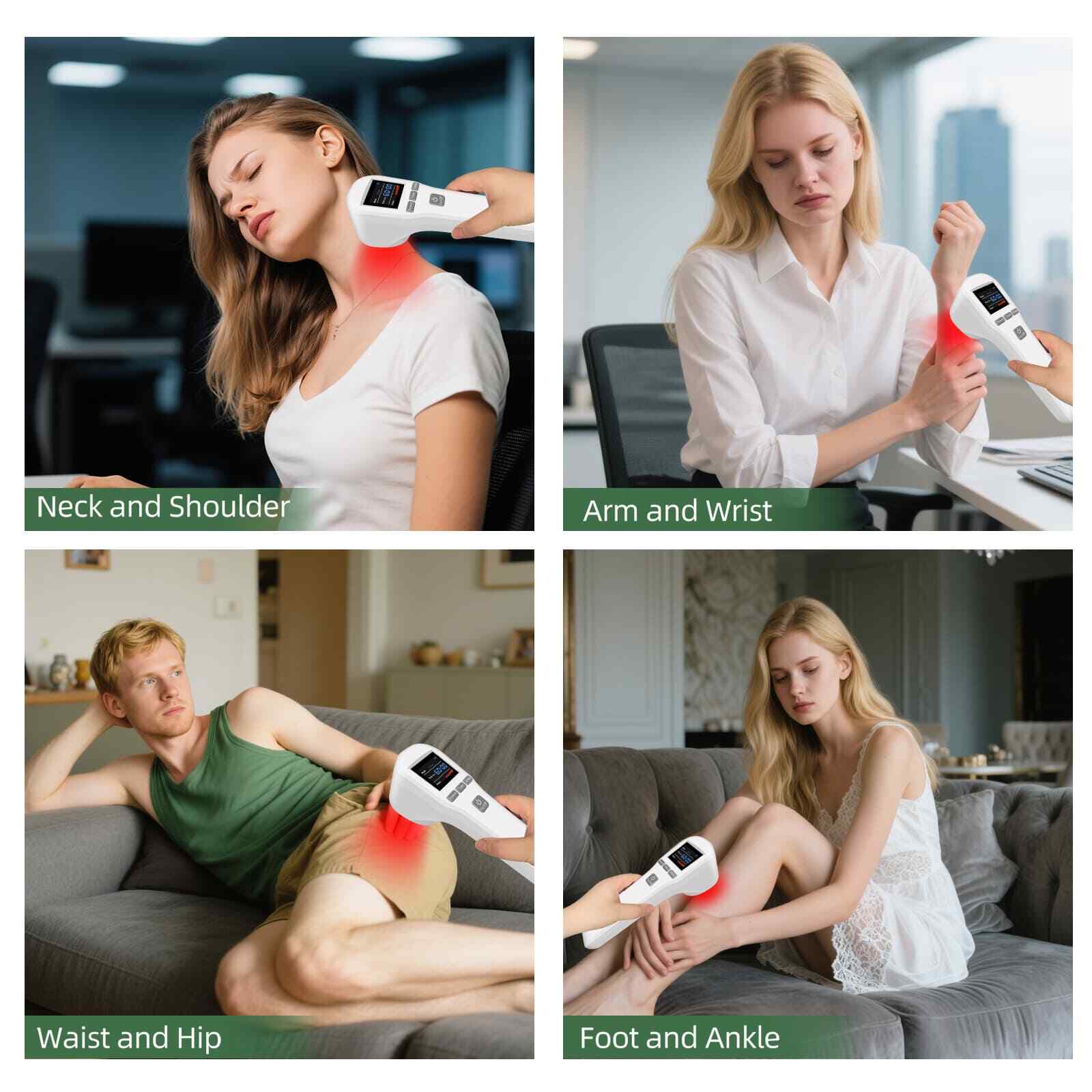 Medical Grade Red Light Therapy LLLT Treatment 880mW Knee Arthritis Pain Relief