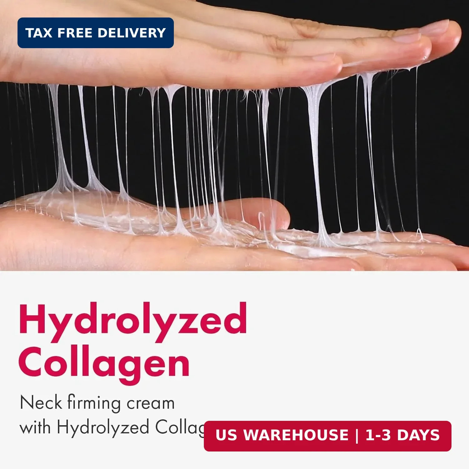 TOSOWOONG Collagen Necktox Cream with Collagen and Hyaluronic Acid for Neck Firm