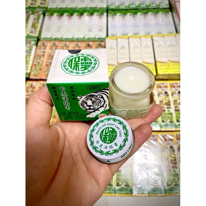 (Pack 3) White Tiger Balm Cao Bach Ho Ointment Massage Cream Vietnam 20g