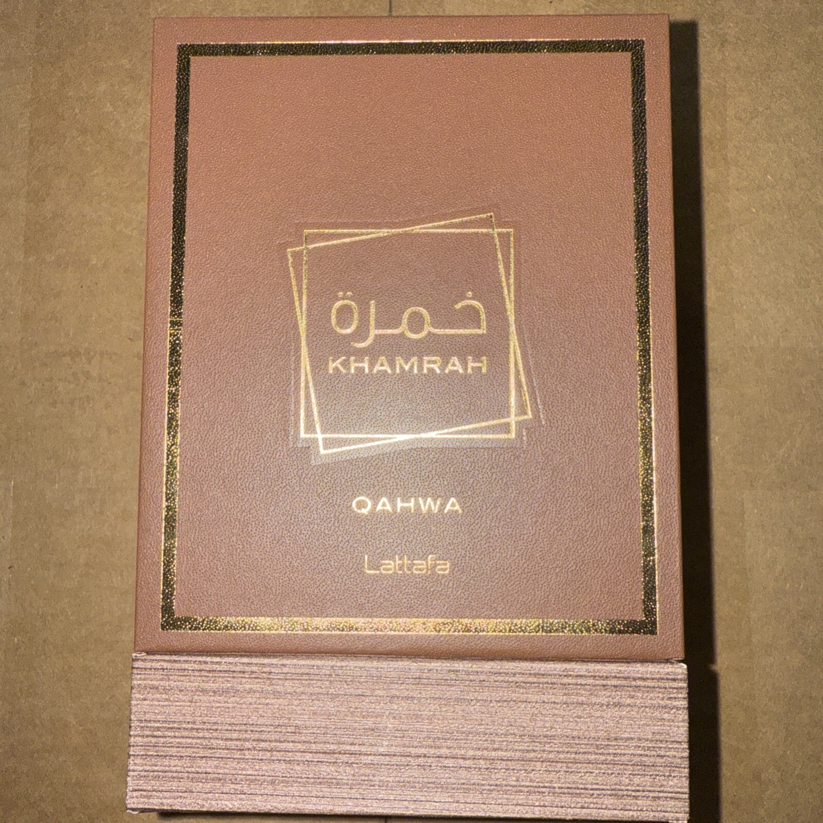 Khamrah Qahwa by Lattafa 100 ml 3.4 fl.oz Eau De Parfum Natural Spray Unisex