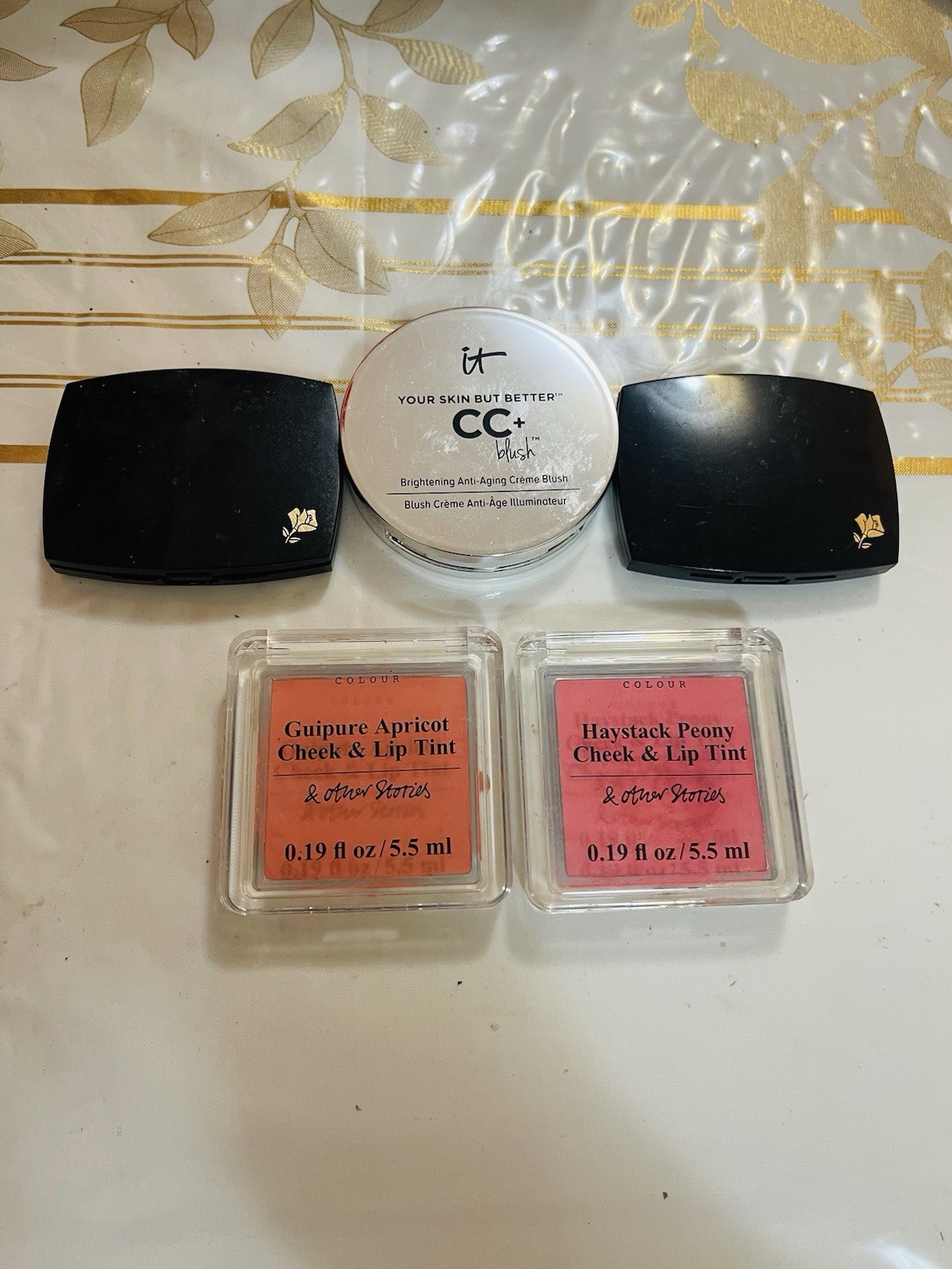 Lot Of 5 Other Stories Lancôme IT Cosmetics CC+ Blush Powder / Cream