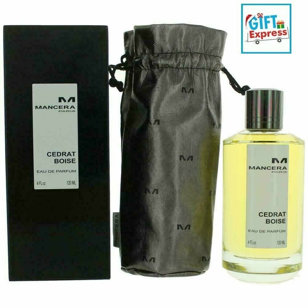 Cedrat Boise by Mancera 4 oz/120 ML EDP Perfume for Men Women Unisex New in Box