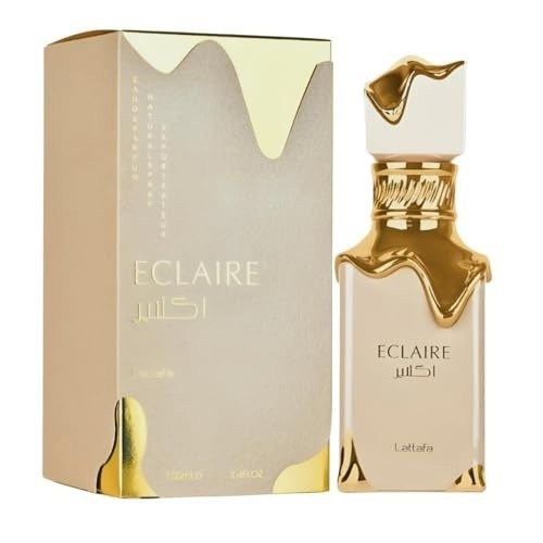 Lattafa Eclaire Vanilla, Caramel Eau de Parfum For Women, 3.4oz 100ml New SEALED