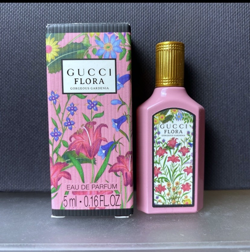 Gucci Flora Gorgeous Gardenia 5ml 0.16 fl oz Mini Perfume splash – New with box