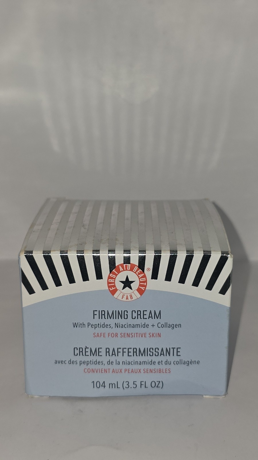 First Aid Beauty Firming Cream with Peptides, Niacinamide + Collagen 3.5 FL Oz