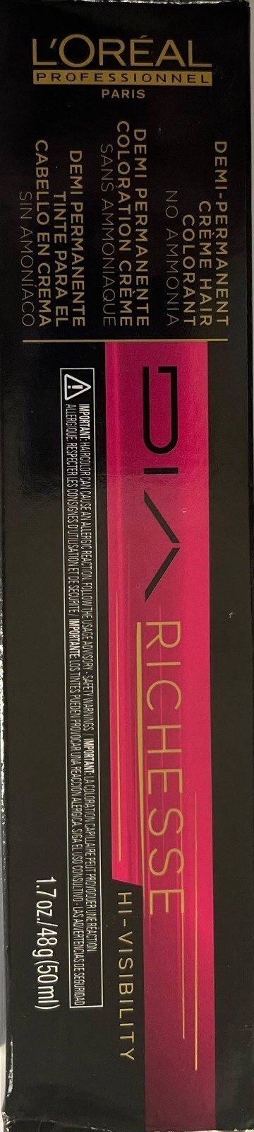 Loreal DIA RICHESSE AMMONIA FREE DEMI PERM Hair Color PAY ONE PRICE SHIPPING