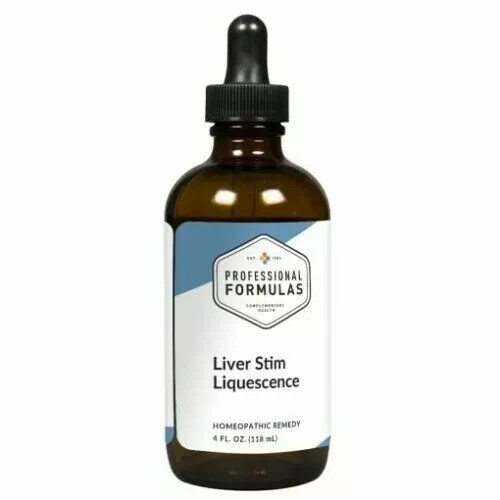 Liver Stim Liquescence Professional Formulas Homeopathic Combination Formula 4oz