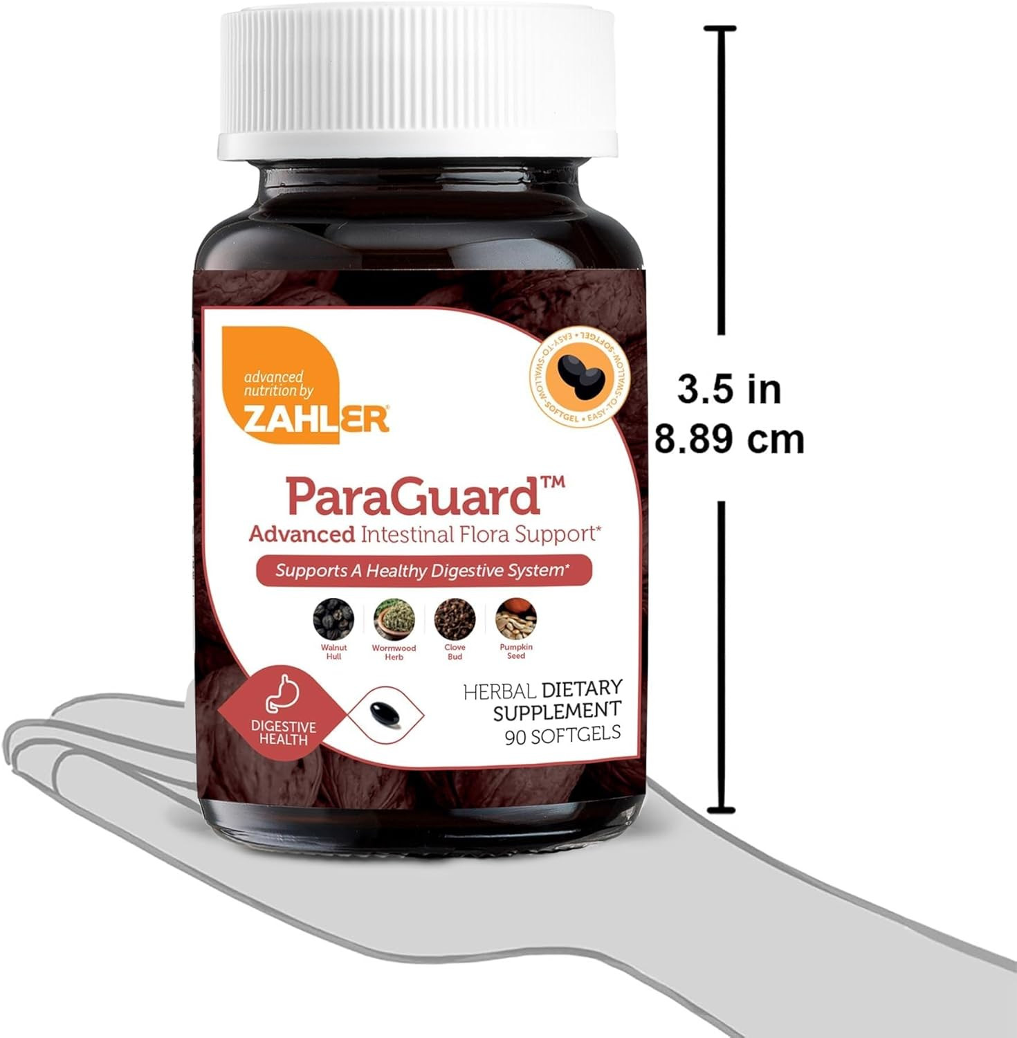 Paraguard – Intestinal Health Support for Busy Adults – Contains Wormwood & Clov