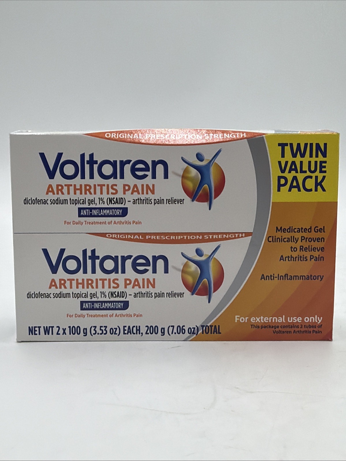 Voltaren Arthritis Pain Topical Gel 2×3.53 oz. – Twin Pack