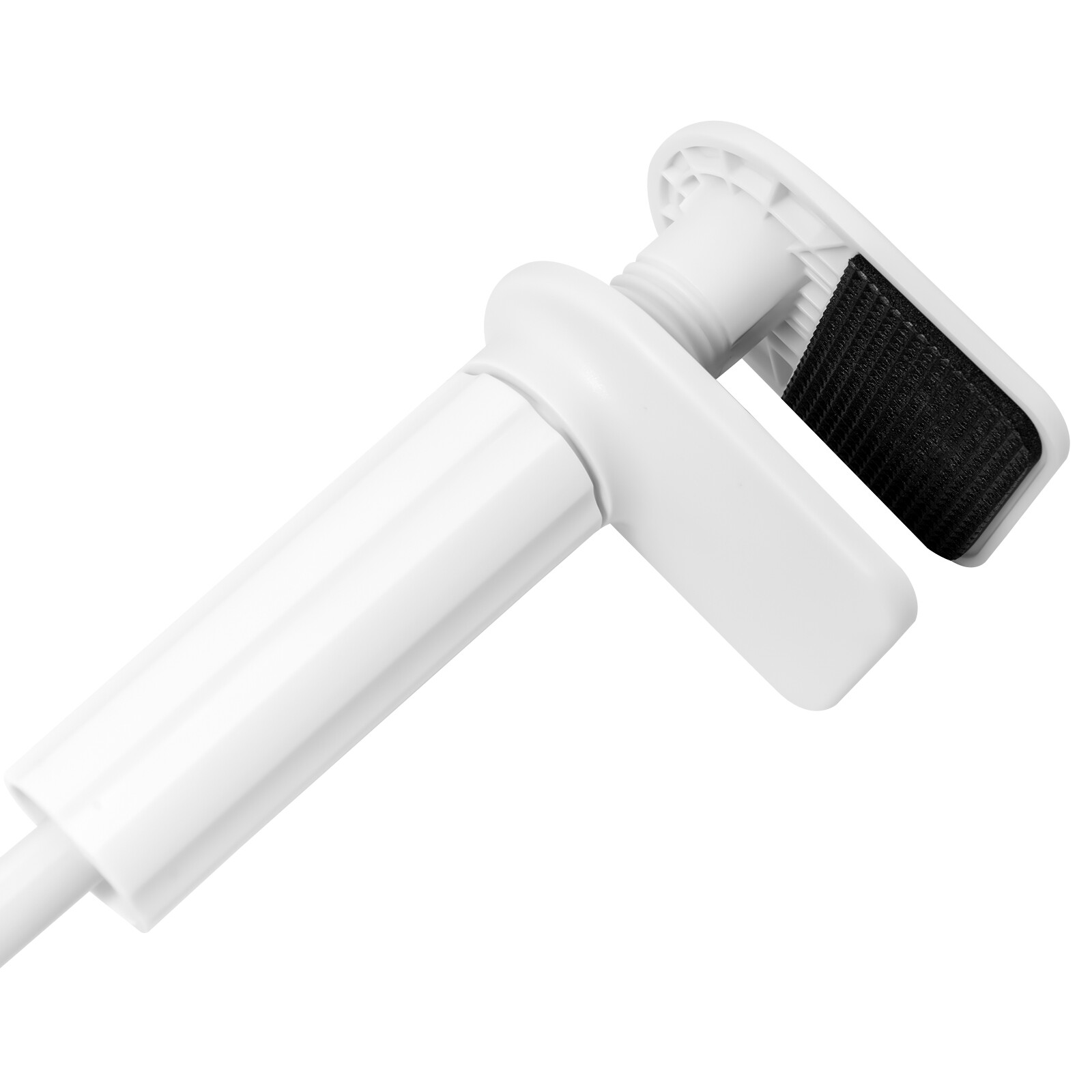 360 Degree Rotating Hair Dryer Stand Adjustable Stand Holder Hands-Free White