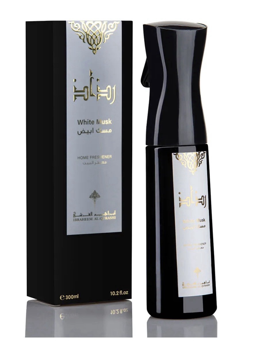 Ibraheem Al-Qurashi White Musk Home Freshener Spray Regular 10.2 fl oz