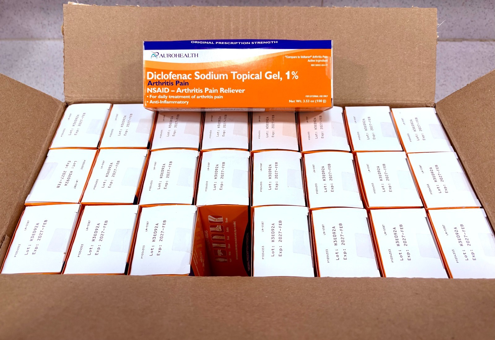 DICLOFENAC GEL | 24 TUBES | Bulk Pack FREE SHIPPING Family Business Value! !