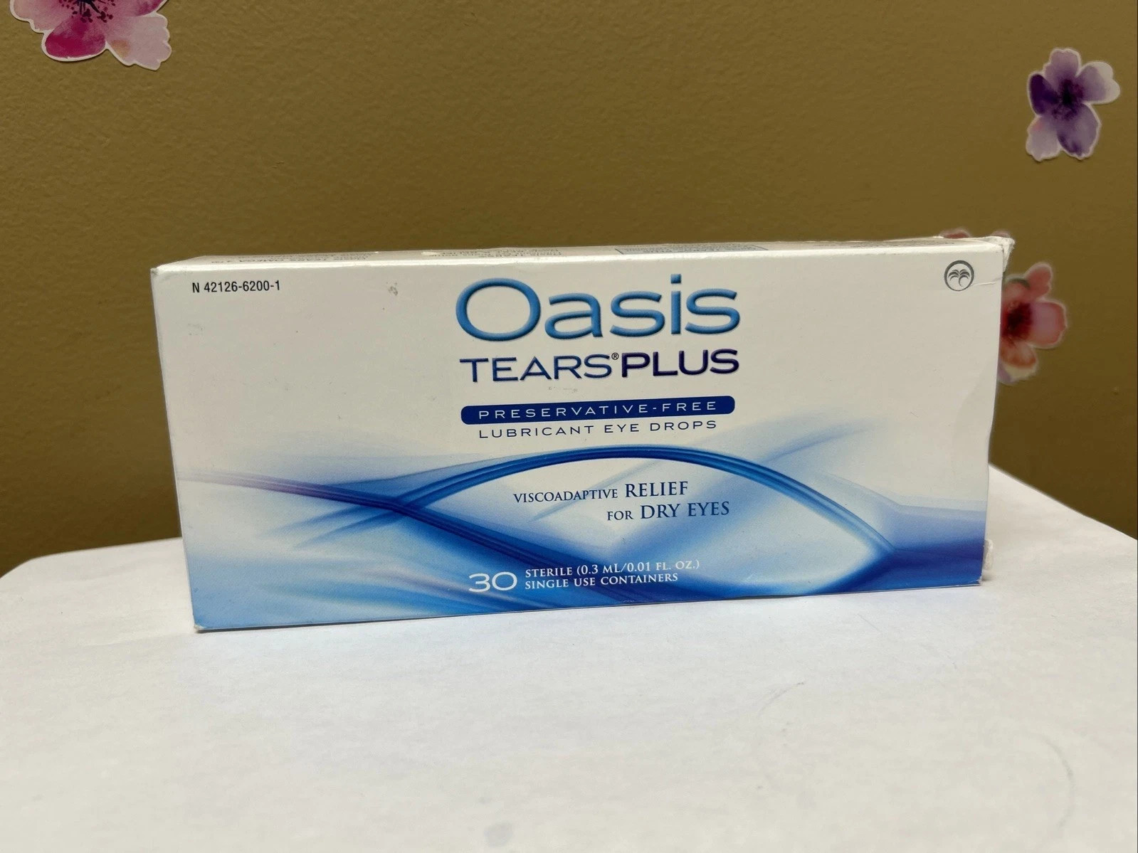 AUTHENTIC & NEW – OASIS TEARS PLUS – EYE DROPS – DRY EYES (30 VIALS) EXP 02/2027